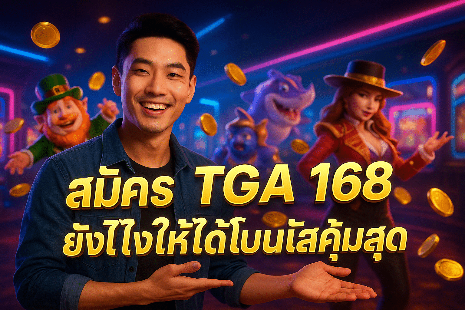 สมัคร TGA 168 ยังไงให้ได้โบนัสคุ้มสุด