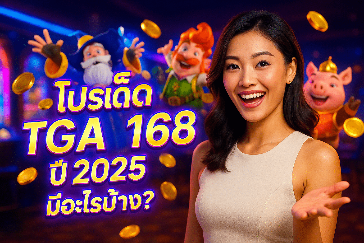 โปรเด็ด TGA 168 ปี 2025 มีอะไรบ้าง?