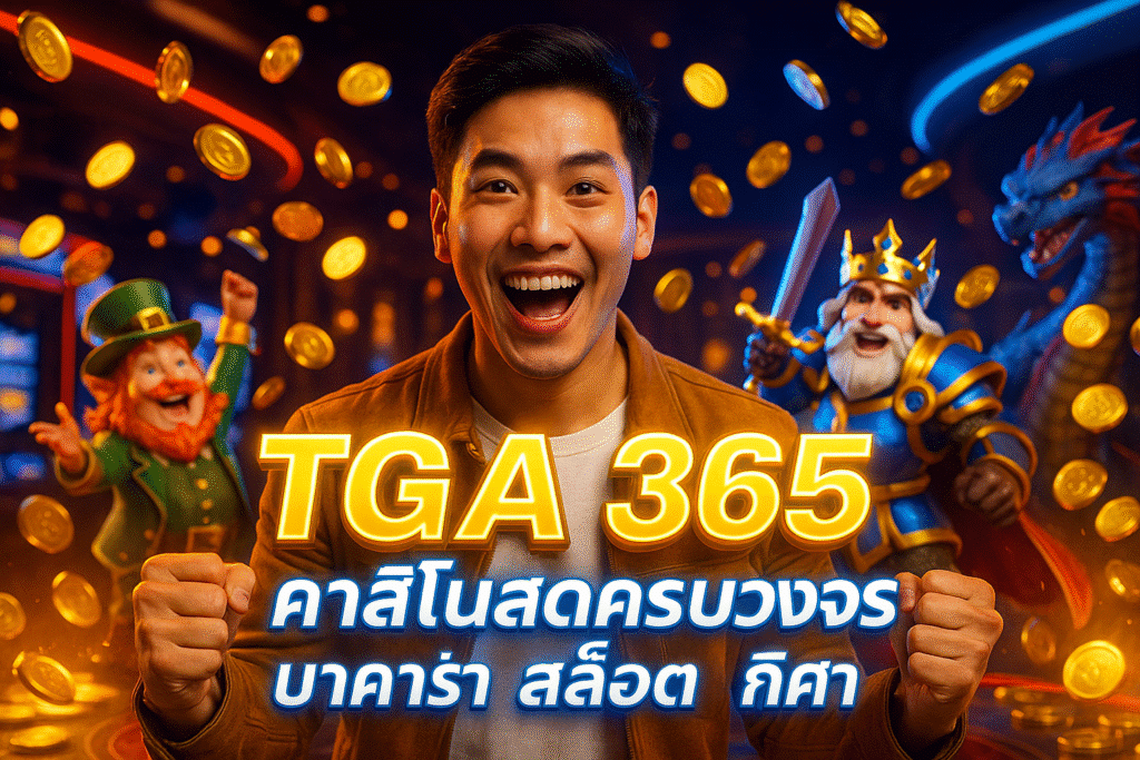 TGA 365 คาสิโนสดครบวงจร บาคาร่า สล็อต กีฬา