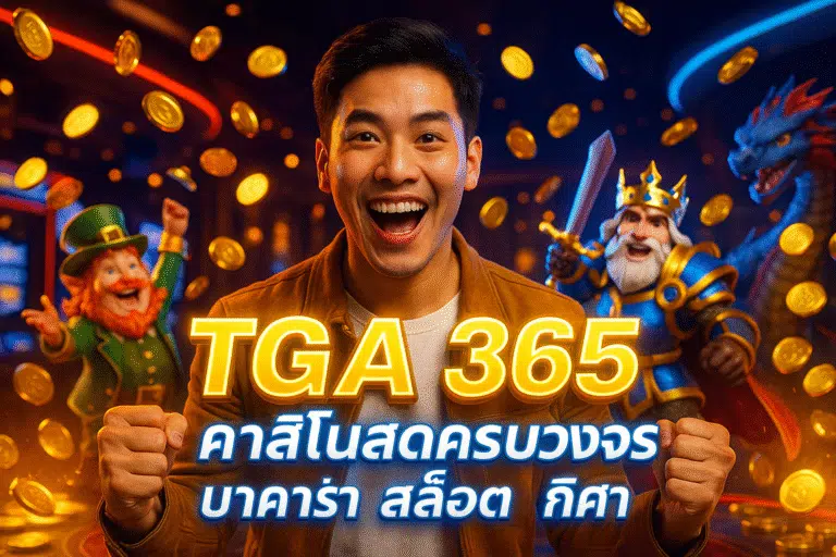 TGA 365 คาสิโนสดครบวงจร บาคาร่า สล็อต กีฬา
